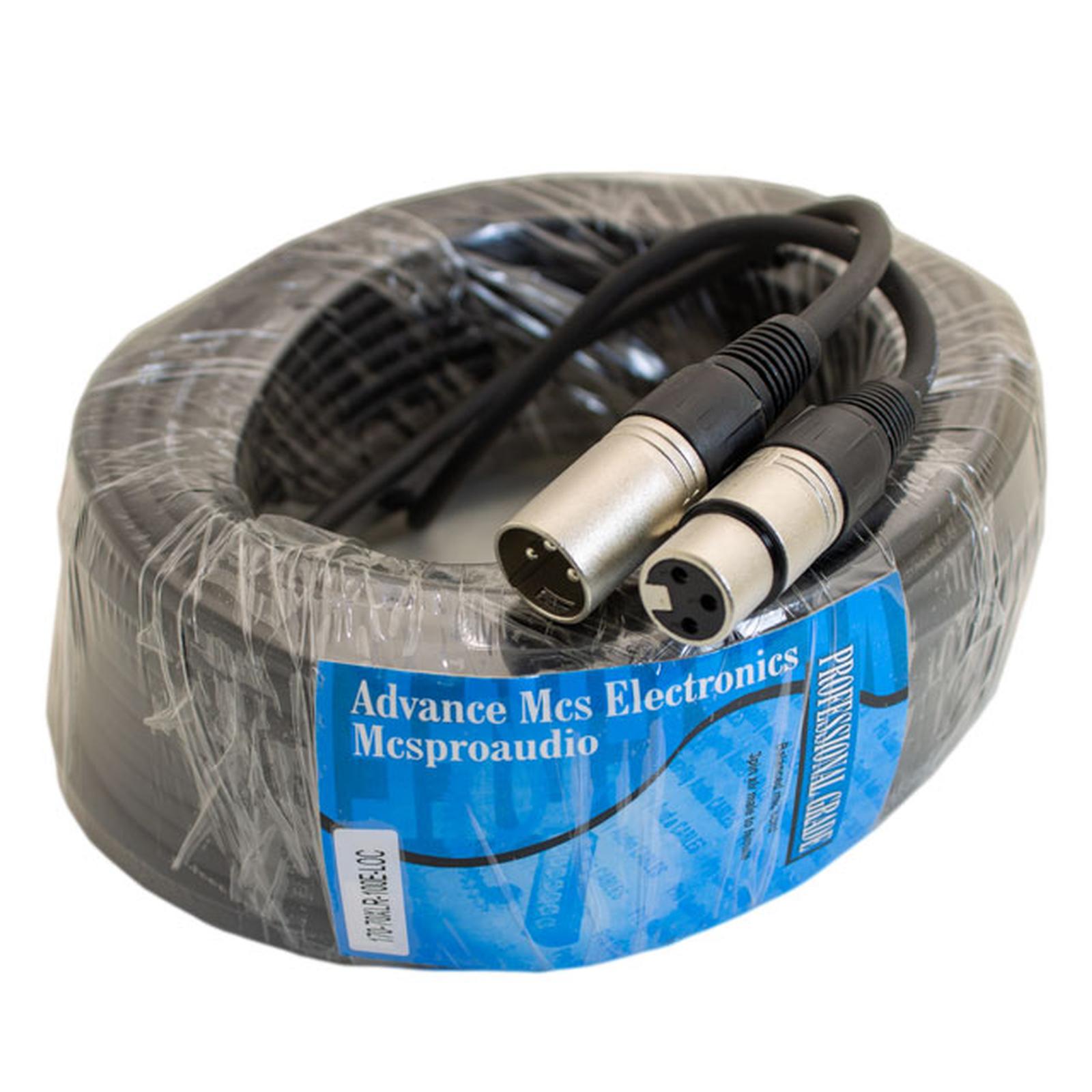 100ft male to female XLR cable | XLR Cables | Pro Audio Cables | Pro