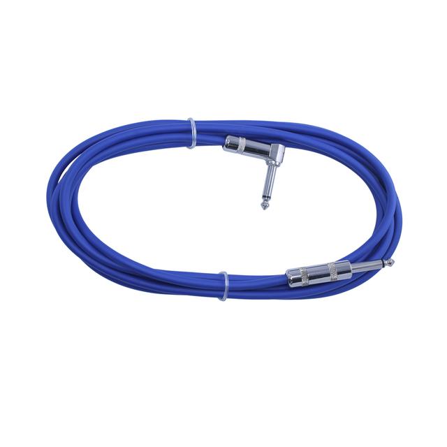 6ft 1/4 guitar cable RA-ST BLUE 6ft