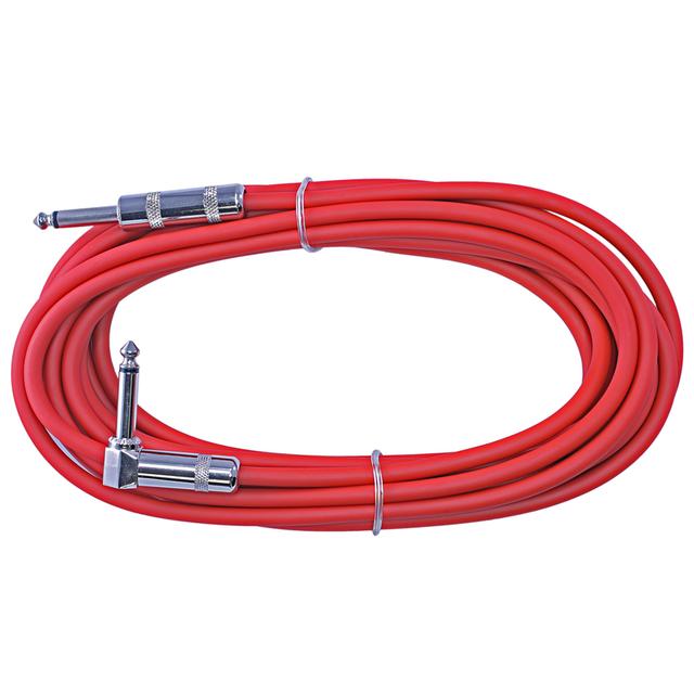 1/4 guitar cable RA-ST  20ft red